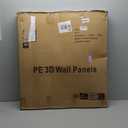 Art3d 11-Pack 64 Sq. Ft Peel and Stick 3D Wall Panels for Interior Wall Decor, Self-Adhesive Foam Brick Wallpaper in Black