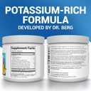 Dr. Berg Zero Sugar Hydration Keto Electrolyte Powder - Enhanced w/ 1000 mg of Potassium & Real Pink Himalayan Salt (NOT Table Salt) - Tropical Coconut, Pineapple & Orange Drink Supplement 50 Servings