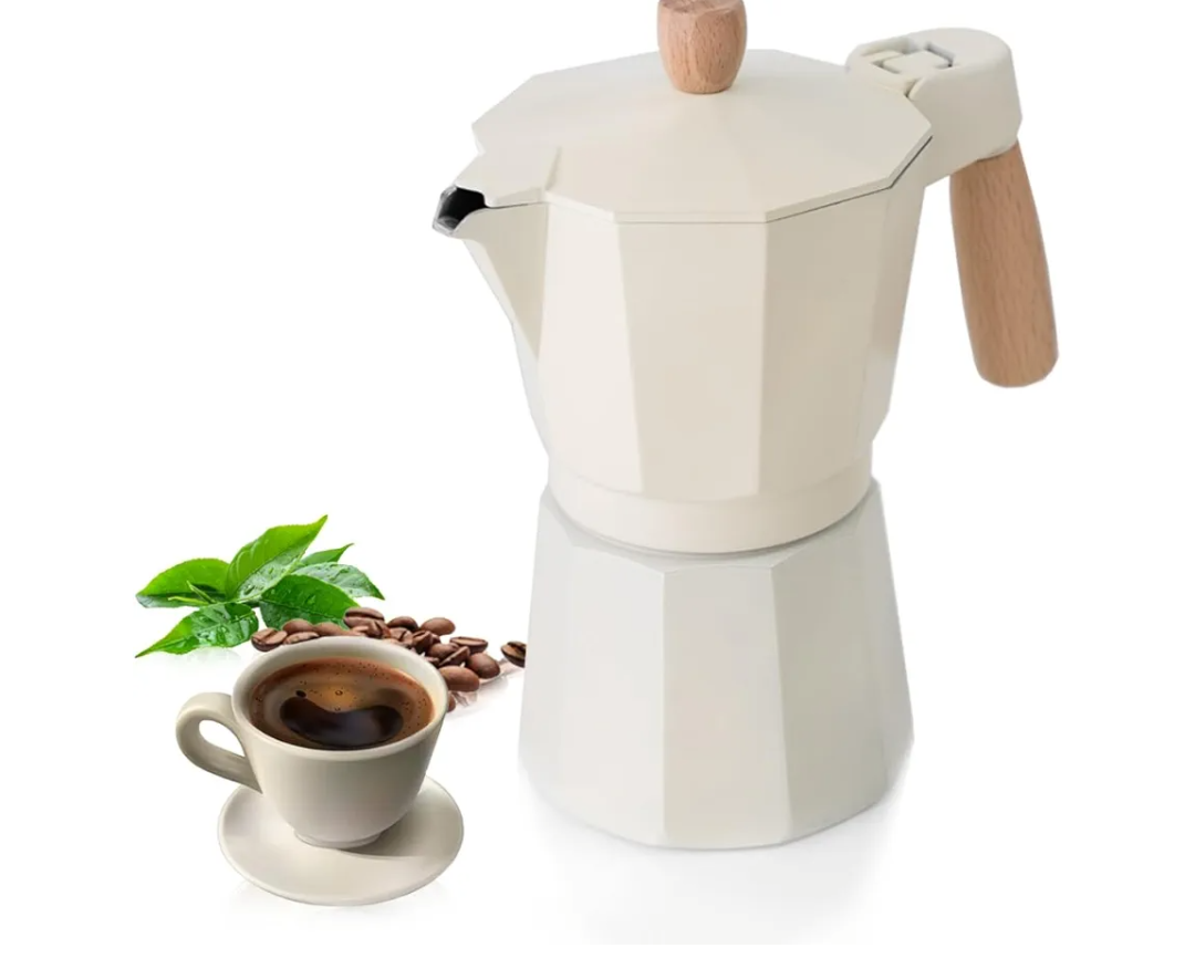 ANGORA BRANDS Moka Pots - Moka Espresso Coffee Maker - Espresso Pot - Versatile Stovetop Coffee Maker - Moka Pot by Vondra