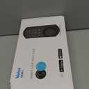 Veise VE06-L Smart Locks with 2 Lever Handle Set, App Control, Keyless Entry Deadbolt for Front Door, Electronic Digital Touchscreen Keypad, Auto Lock, Waterproof, Easy Installation, Satin Nickel