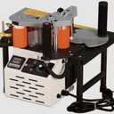 Woodworking Edge Bander Banding Machine Portable Edge Bander Curve Straight Edge Banding Machine Adjustable Speed 5-10m/min 110V