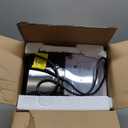 DUMOS Countertop Ice Maker with Handle, 26lbs/24H Portable Ice Machine, 9 Bullet Ice Cubes Ready in 6 Mins, Self-Cleaning, Quiet Compact Ice Maker for Home, Kitchen, RV, Camping, Black