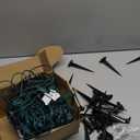 38 Feet C9 Christmas Pathway Lights Christmas Decorations Outdoor Yard, 25Pack Walkway Lights with 25 Marker Stakes, Waterproof Connectable C9 String Lights for Driveway Yard Outdoor Christmas Decor (38FT-Multi-colored)