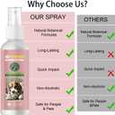 iALTERLL Bitter Apple Spray for Dogs to Stop Chewing No Chew Spray for Dogs Effectively Protect The Safety of Furniture, Plant, Shoes, Etc Safe and Alcohol-Free (Pink)