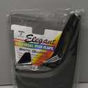 1 Pcs Mud Flaps Splash Guards Mudguards Mudflaps with Hardware Kits Accessories,8.27 Inches X 12.6inches Tire Rear Trim,Universal for Most Cars, Suvs (Black)