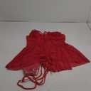 Alrovetoney Plus Size Lingerie For Curvy Women Ruffle Lingerie Set Sexy Lace Lingerie Set Garter Belt With Stockings, 3XL