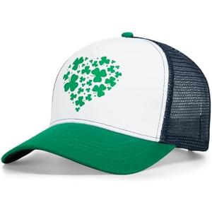 St Patricks Day Hats for Women Men, Green Baseball Cap Shamrock Hat, Saint Patricks Day Lucky Hat - Adjustable Fit