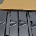 4 Pack Raised Garden Bed Planter Box with Trellis, 57" Self-Watering Tomato Cage Planters for Climbing Plants Vegetable Vine Flowers Outdoor & Indoor (57x9.8x9.8IN)