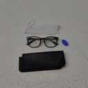 livho High Tech Blue Light Glasses - Advanced Blue Light Blocking Computer Glasses - Screen Fatigue & UV Protection (*B1 Light Black+clear)