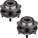 PAROD Pair 513303 Front Wheel Hub & Bearing Assembly Compatible with 2009-2014 Subaru Forester, 2008-2014 Impreza, 2013-2014 WRX, 2013-2014 XV Crosstrek [Thru 01/14/14], w/ABS