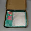 Empty Mahjong Tile Bags Set for American Tiles and Racks,Canvas Tote Bag with Mat Holder Accessories Organizer,Portable Mahjong Case Drawstring Protective Sleeve for Rack Pushers,Green