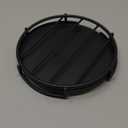 Stainless Steel Smiley Face Dish Sponge Holder, Black Sink Caddy for Kitchen Countertop, Soap Bar Dishes with Drainage, Self Draining Soap Dish Saver Shampoo Holder Tray Caddy for Scrubber