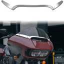 Split Windscreen Trim Kit for Harley Road Glide 15-24, Aluminum Split Windshield Side Trim Center Trim for Harley Touring Road Glide Ultra FLTRU FLTRX Special FLTRXS 2015-2024 Accessories