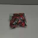 WILLBOND 9 Pieces Christmas Plaid Bow Red and Green Plaid Bow Christmas Tree Ornament Bows for Christmas Tree Home Decor, 5 x 7 Inch