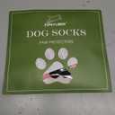 EXPAWLORER Anti Slip Dog Socks to Prevent Licking Paws, Doggie Shoes for Hot Pavement, Pet Booties for Small Medium Large Senior Dogs, Traction Control Dog Boots & Paw Protectors for Hardwood Floors (Small (4 Count), Pink)