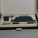 AULA S99 Keyboard, Wireless Gaming Keyboard Bluetooth Ergonomic Creamy Computer Keyboards Cute Full Size Backlit Tri-Mode BT/2.4GHz/USB-C for PC Laptop - 
Blue-Grey