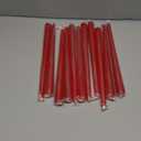 14 Pack Red Taper Candles - Taper Candles 12 Inch Dripless, Smokeless & Unscented - 10 Hours Long Burning - Hand Poured Tall Candlesticks - Ideal for Weddings, Dinner Parties, and Home Decor