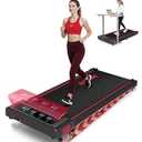 FOUSAE Walking Pad with 10% Incline Treadmills for Home, 4 in 1 6.2MPH Walking Pad Under Desk Treadmill with Full Screen LED Display, 2.75HP Brushless Drive, 12 HIIT Programs, 350 LBS Weight Capacity