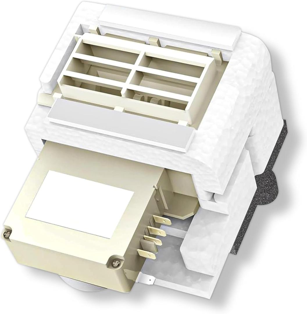 Upgraded For 242303001 frigidaire damper assembly, Assembly Air Damper for frigidaire refrigerator, Compatible with Frigidaire, Crosley White Replaces EAP8746718 Fits DFH, FFE, FFH, FFS, LFS