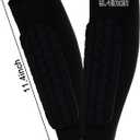 Soccer Shin Guards Honeycombs Pads Calf Leg Sleeves for Kids Youth Soccer Running Basketball