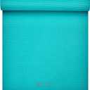 Gaiam Essentials 1/4" Thin (6mm) Yoga & Pilates, Fitness & Exercise Mat with Easy-Cinch Carrier Strap Cusion Support For Fitness and Gym Workouts