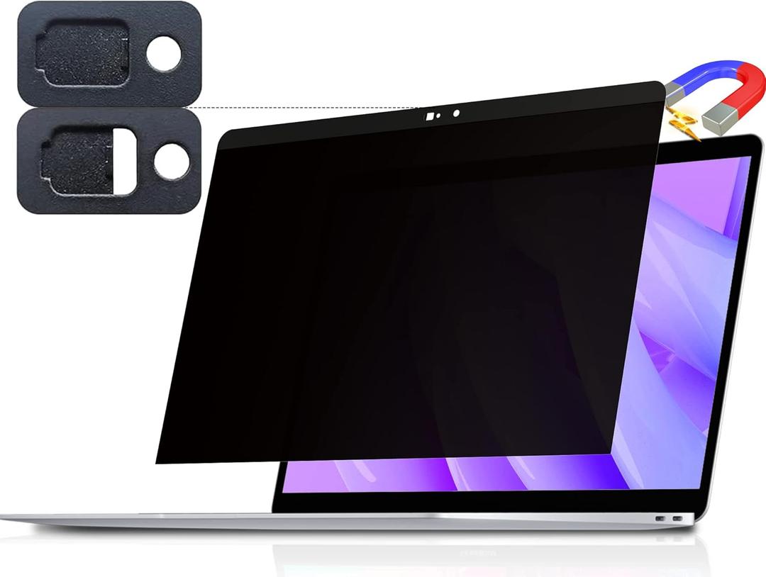 Magnetic Privacy Screen Protector for Macbook and Macbook Pro, Easyremoval and 3H Thickness (Macbook 12")