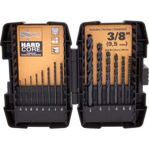 BOSTITCH BSA1S14BM Black Oxide Drill Bit Set, 14-Piece