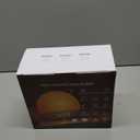 Sunrise Alarm Clock White Noise Sound Machine for Bedroom | Natural Wake-Up Light with 30 Soothing Sleep Aids, Bluetooth Speaker, Dimmable Clock, Screen-Free Design for Baby Adults Kids-Khaki