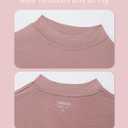 Long Sleeve Shirts for Men Mock Turtleneck Moisture Wicking Business Casual Pullover Undershirts Mens Tee Shirt Top (Pink, L)