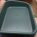 Garden Tidy Tray, Multifunctional One Piece Potting Tray for Seeding, Mixing, Growing and Pot Storage, Succulent and Cactus Soil Potting Mix Tray 23"x16.4"x4.3",Green, Large