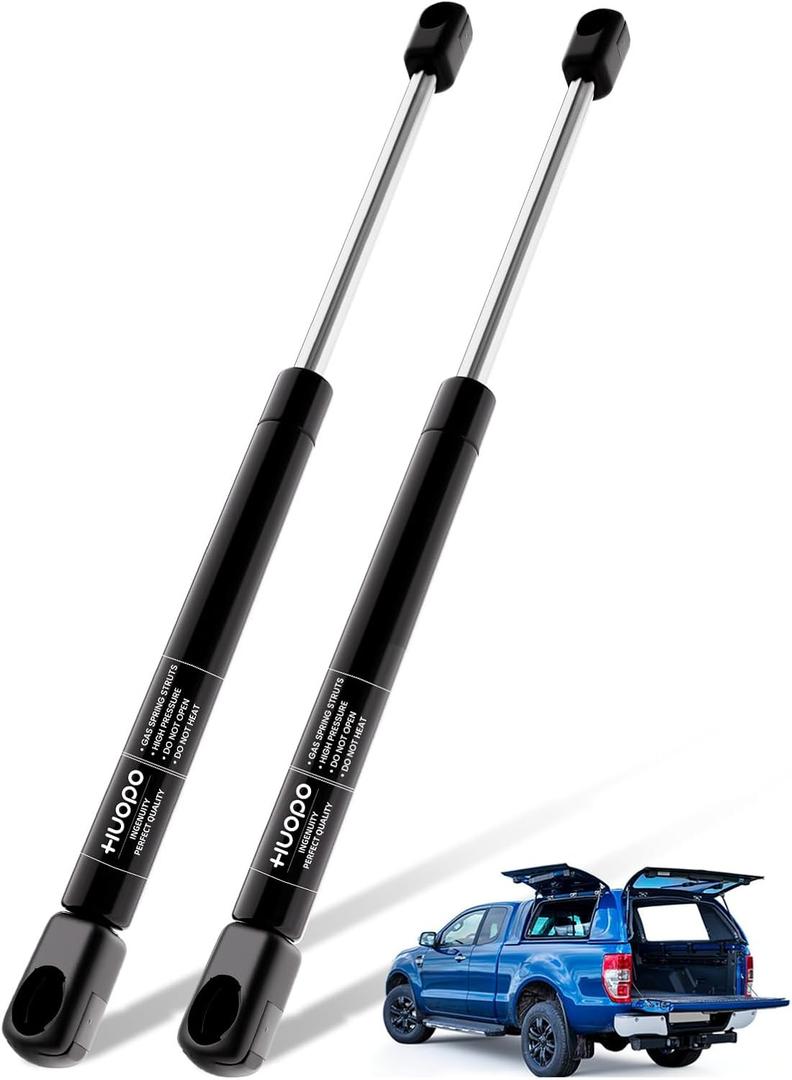 HUOPO 4420 12 inch 30lbs/133N Gas Strut for Leer Camper Shell Replacement Parts, Gas Shocks Spring Lift Support for Tool Box Lid, Truck Cap, are Snugtop Topper Canopy, Rear Hatch, RV Door, 2 PCS