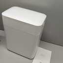 Airdeer Automatic Trash Can, 3 Gallon Self Sealing and Self-Changing Smart Trash Can, Motion Sensor, Touchless Garbage can with lid for Kitchen Bathroom Bedroom Office, 6 Refill Rings(C3, White)