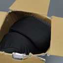 5 STARS UNITED Seat Cushion - Memory Foam Chair Cushion for Tailbone Pain Relief - Ergonomic Support for Coccyx, Sciatica & Butt - Office, Desk & Gaming Chair, Car Seat, Wheelchair, Airplane, Black
