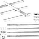463365021 463366022 Grill Replacement Parts for Charbroil Performance 4 Burner 463365021 463354021 463352521 463351021, 5 Burner 463448021, G325-0002-W1 Heat Plate, G327-2100-W1 Burner, Crossover Tube
