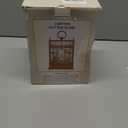 Christmas Snow Globe Lantern Greenhouse Water Glittering Globe with Little Lawn 6H Timer Function Christmas Snow Globes 3 AA Battery Operated for Christmas Festival Decorations Gifts (Greenhouse)