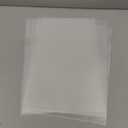 JIKIOU 30 Pack Clear Document Folder Copy Safe Project Pocket L-Type Clear Plastic Folder A4/ Letter Size in Transparent Color(Upgraded Size)