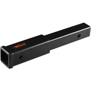 84433 Towever Trailer Hitch Extension, Hitch Extender for 2 Hitch receivers, 12 inches Length, 3,500 lbs. GTW