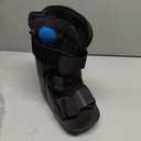 Walking Boot, Short Air Walker Fracture Boot Support for Broken Foot Sprained Ankle Fracture Recovery fits Left or Right Foot Black Medium