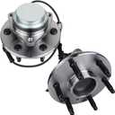 Autoround 515054 2WD Front Wheel Bearing and Hub Assembly Fit for 99-13 Chevy Tahoe Silverado Suburban Avalanche Express 1500 2500, 03-13 GMC Yukon XL 1500 Sierra Savana, 02-06 Cadillac Escalade