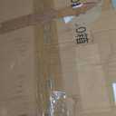 Duraaamo 14 x 22 Inch Double-sided Bulletin Sign Holder Poster Stand Heavy Duty Metal Floor Standing with Top Insert Slot A-frame Display for Indoor/outdoor Events, Frame Only(Sliver)