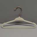 Kids Velvet Hangers 30 Pack, 14 Inch Non-Slip Felt Kid Hanger for Toddler/Youth/Teen, Slim Space Saving Child Hanger for Baby Closet, Heavy Duty Children's Hangers with 10 Clips - Beige