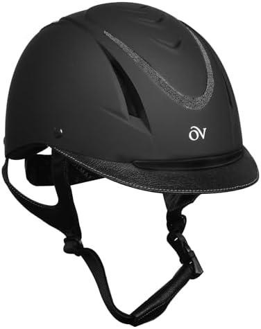 Ovation Z-6 Glitz 2.0 Helmet (Glitter Black, M/L)