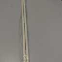 JINCHAN French Door Curtain Rods, No-Drill Adjustable Beige Curtain Rods with Adhesive Hooks, 2650 Inch Aluminum 2-Pack for Sheer & Tier Curtains