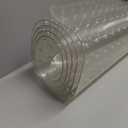 Office Chair Mat for Low Pile Carpet with Lip, 48" x 60" Clear Heavy Duty Plastic Floor Protector for Smooth Rolling Desk & Computer Chairs, Under Desk Chair Mat for Home Office