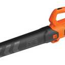 BLACK+DECKER 20V MAX* Cordless Leaf Blower Kit, Axial, Battery and Charger Included (BCBL700D1AEV), Orange