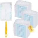 30 Count Duster Refills Compatible with Dusters 180 Handle Dusters, 180° Heavy Duty Multi-Surface Duster Replacement with 1 Standard Handle, Unscented
