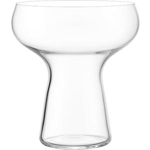 Oojami Lunara Clear Plastic Margarita Glasses, 11 oz, Set of 40, Disposable Party Cups for Cocktails (Clear)