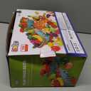 100 Pcs Play Food Set for Kids Kitchen, Pretend Food Toy for Toddlers Age 1-3, Plastics Cutting Fake Food/ Fruit/ Vegetable Accessories with 2 Baskets, Birthday Gifts for 2 3 4 5 Years Old Boys Girls (Blue)