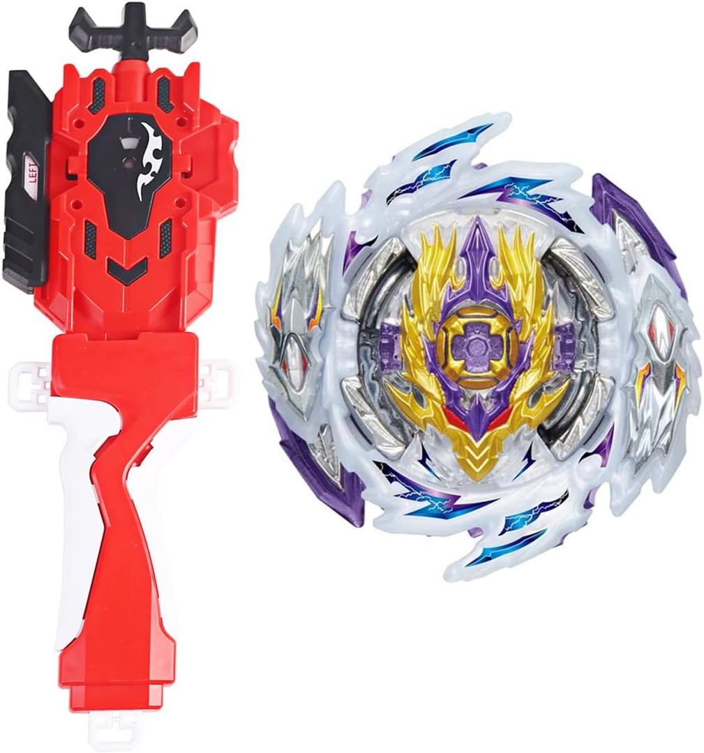 Battling Tops Burst Superking B-168 Rage Longinus.Ds' 3A Gyro Toys for Kids with Sparking Launcher
