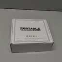 Portable Car Vacuum Cordless Mini Handheld Vacuums Cleaner Rechargeable with LCD Display and Multi-Nozzles, High Power Hand held Cleaners for Car, Home, Office, Sofa, Pet Hair,Keyboard (Black)